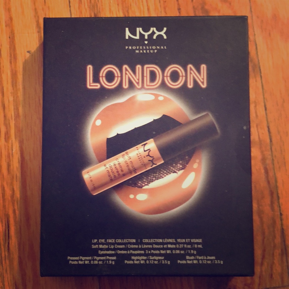 NYX London Lip, Eye, Face Collection Kit